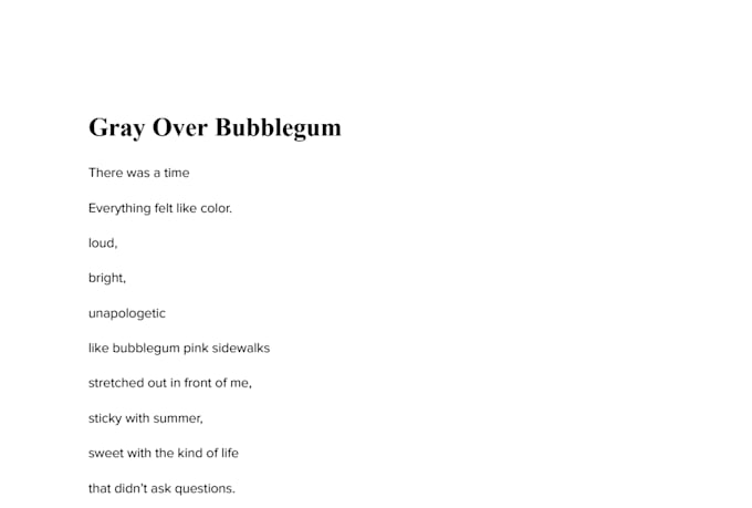 be your creative poetry writer for personalized poems